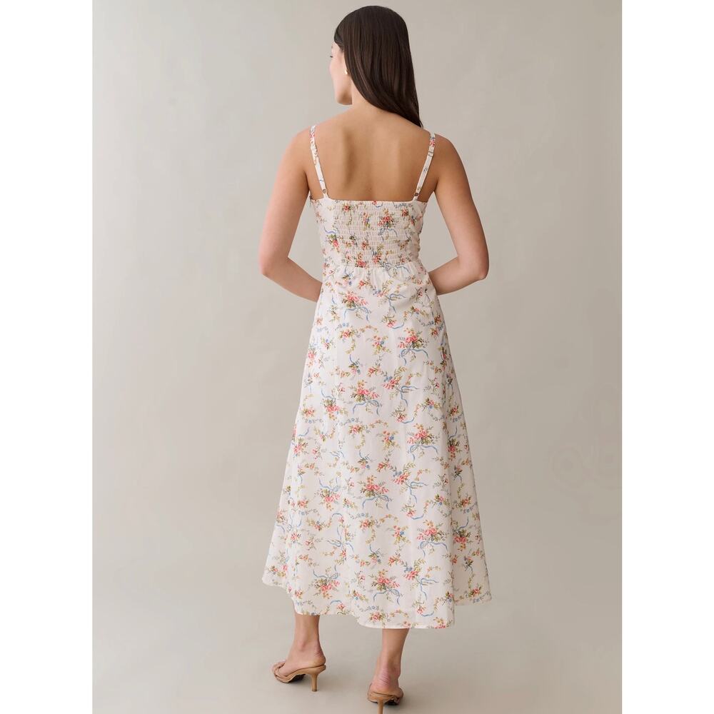 New sorella Judy  Cotton Dress floral lace $222 sz 6 - Picture 4 of 7